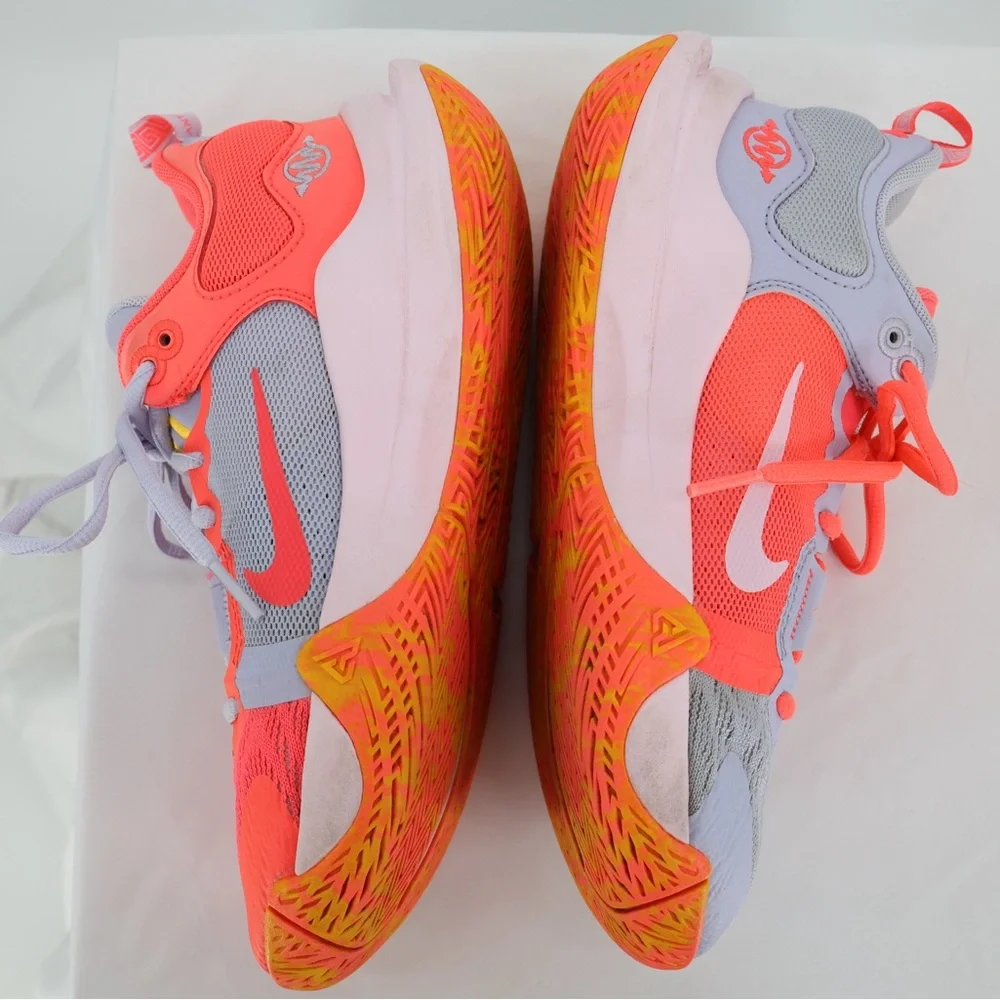 Nike Giannis Immortality 2 GS Basketball Sneakers Coral Violet Youth 4.5Y